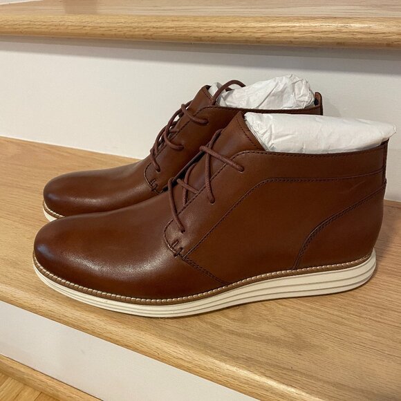 New Cole Haan Original Grand Chukka - Woodbury/Ivory - 10.5 (In Box)